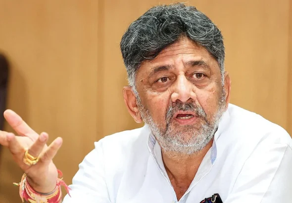 Karnataka CM DK Shivakumar