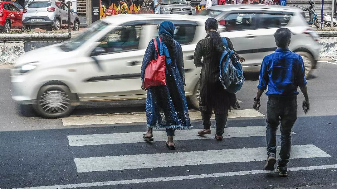 Kerala zebra crossing crackdown