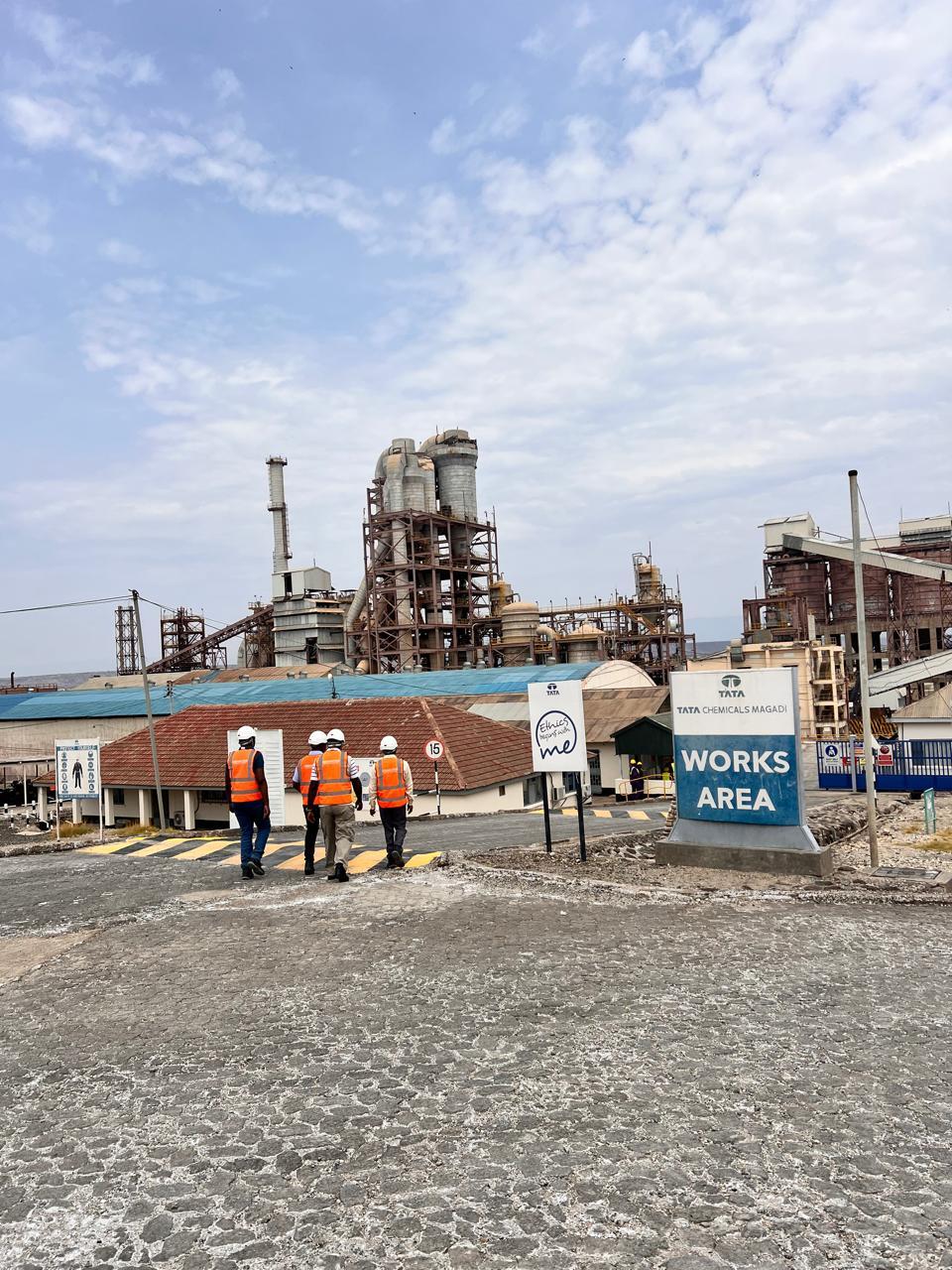 Tata Chemicals Magadi factory Kenya